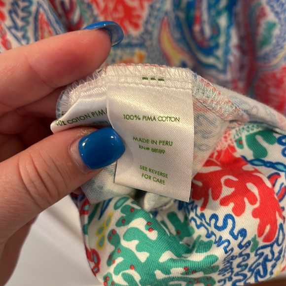 Lilly Pulitzer Christie Dress in Let Minnow Print - Picture 7 of 10